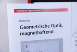 Demonstration kit Geometric optics for the steel board
